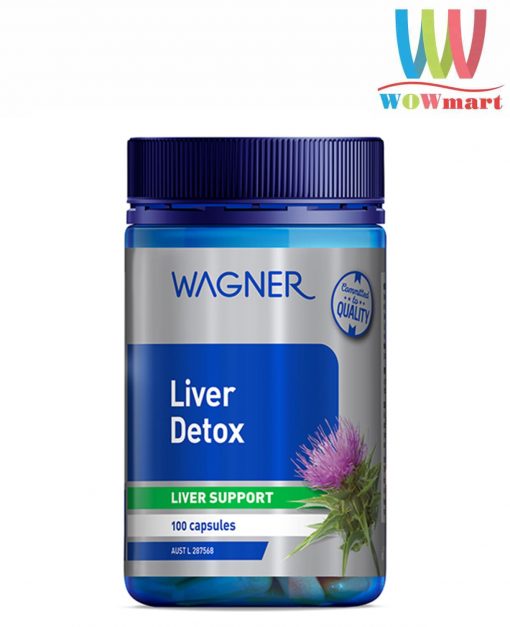 Viên uống bảo vệ và giải độc gan Wagner Liver Detox 100 viên