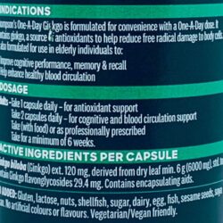 Viên uống bổ não hỗ trợ tuần hoàn não Thompson’s Ginkgo 6000 mg 60 viên 11 vien uong bo nao ho tro tuan hoan nao thompsons ginkgo 6000 mg 60 vien knwe