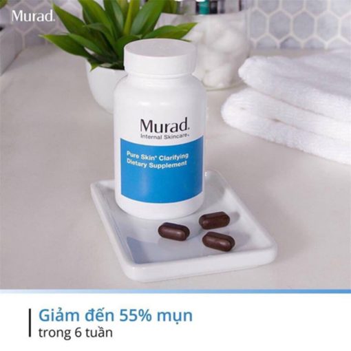 Viên uống trị mụn Murad Pure Skin Clarifying Dietary Supplement 120 viên