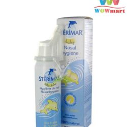 Bình xịt muối biển dành cho bé từ 0 - 3 tuổi Sterimar Pháp Chai 50ml