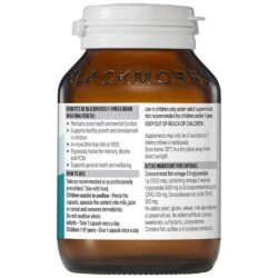 Bổ sung Omega cho não Blackmores Omega Brain High DHA 60 Capsules 4 bo sung omega cho nao blackmores omega brain 4x dha 60 capsules ka