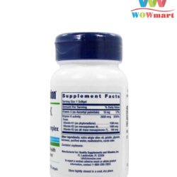Bổ sung Vitamin K Life Extension Super K with Advanced K2 Complex 90 Softgels 5 bo sung vitamin k life extension super k with advanced k2 complex 90 softgels t1