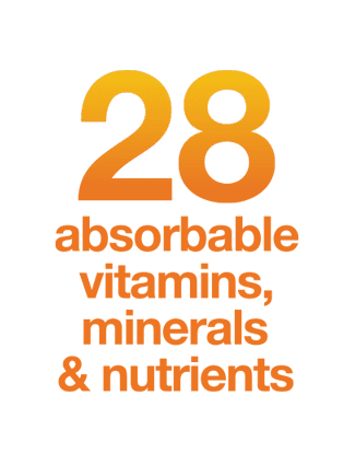 Bổ sung vitamin từ bột trái cây hòa tan EcoDrink Multivitamin
