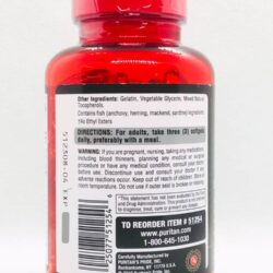 Dầu cá bổ tim mạch Puritan’s Pride Triple Omega 3-6-9 Fish & Flax Oils 120 viên 11 dau ca bo tim mach puritans pride triple omega 3 6 9 fish flax oils 120 vien kb