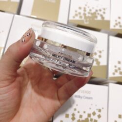 Kem tế bào gốc dưỡng trắng da Kyuendo Milky Cream Premium Facial Whitening 15g