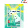 Kẹo cai thuốc Nicorette Gum Spearmint Burst 4mg 200 viên