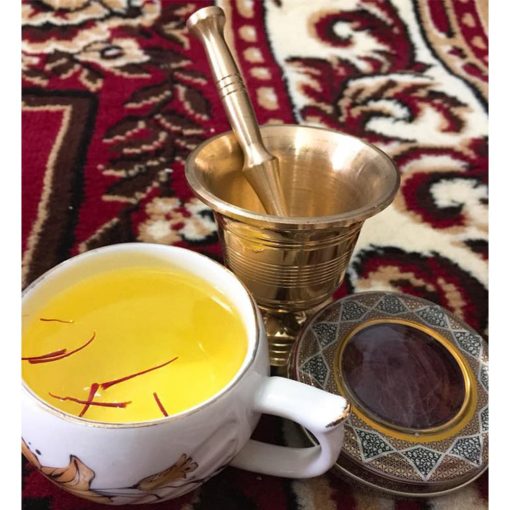 Nhuỵ hoa Nghệ Tây Iran Mojalal Saffron 5g tặng kèm Cối chày