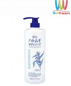 Sữa tắm dưỡng ẩm da Hatomugi Moisturizing Washing Body Soap 800ml