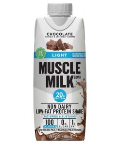 Sữa tăng cơ vị socola Muscle Milk Light Protein Chocolate 18 hộp x 330ml