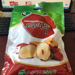 Táo đỏ Hàn Quốc sấy khô Boeun Jujube Farm Towns Gói 500g