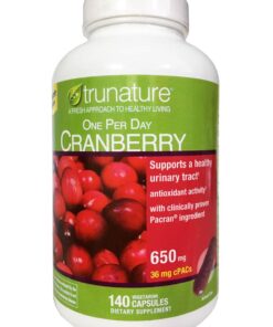 vien uong ho tro duong tiet nieu trunature cranberry 650mg 140 vien 290624 kb