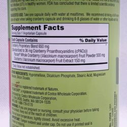 vien uong ho tro duong tiet nieu trunature cranberry 650mg 140 vien knb