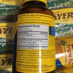 Viên uống bổ khớp Nature Made Triple Flex Triple Strength 200 viên (Mẫu mới) 5 1 1 2