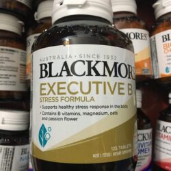Viên uống giảm stress Blackmores Executive B Stress Formula 125 viên 6 MẨU MỚI