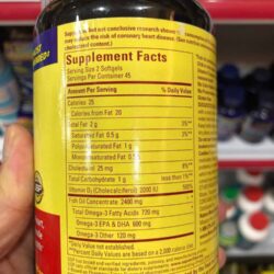 Dầu cá + Vitamin D Nature Made Fish Oil 1200mg + Vitamin D 1000 I.U 90 viên 6 nature made fish oil 1200mg vitamin d 1000 i u 90 vien 1059