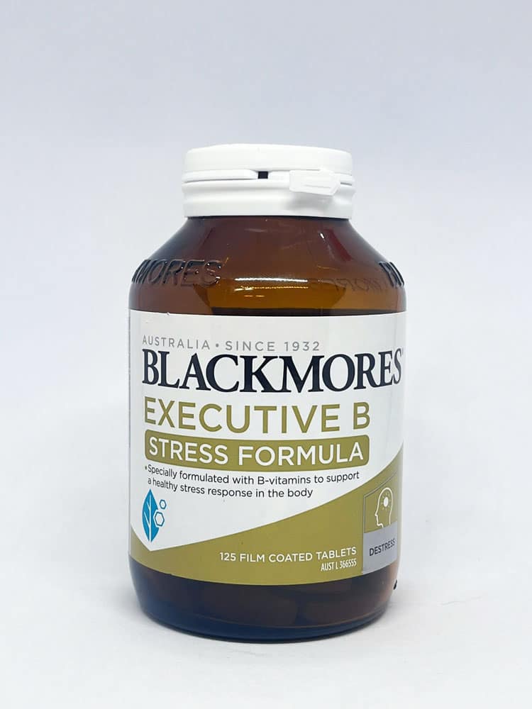 Viên uống giảm stress Blackmores Executive B Stress Formula 125 viên - Ảnh 2