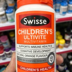 Vitamin cho trẻ em Swisse Children's Ultivite Multivitamin 120 Chewable Tablets 5 vitamin cho tre em swisse childrens ultivite multivitamin 120 chewable tablets 4360