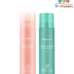 Kem xit chong nang hoa hong JM Solution Glow Luminous SPF50 PA 180ml 4