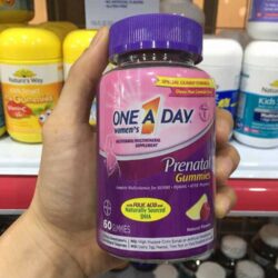 Kẹo dẻo đa Vitamin dành cho bà bầu One A Day Women's Prenatal 60 Gummies 7 Keo ngam vitamin danh cho ba bau one a day womens prenatal gummies 60vien3