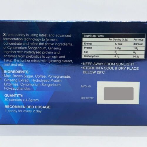 Kẹo sâm Xtreme Candy tăng cường sinh lý dành cho nam giới 30 viên 15 keo sam xtreme candy danh cho nam gioi 30vien 311025 kf