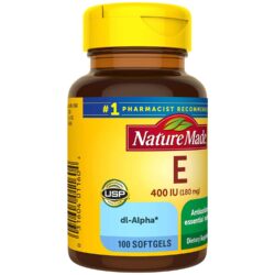 Viên uống Vitamin E từ Nature Made Vitamin E 400IU 100 viên 4 nature made e vitamin 180mg 400iu 100 vien knwa
