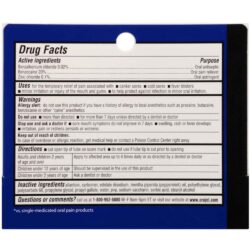 tuyp thuoc giam dau sat trung orajel sores gel oral pain reliever antiseptic 11 9g kt