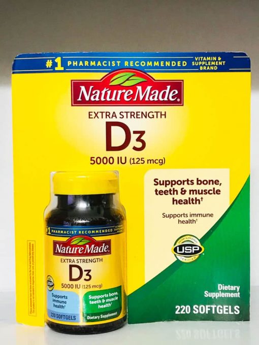 Vitamin D3 5000 IU có tác dụng gì cho sức khỏe?