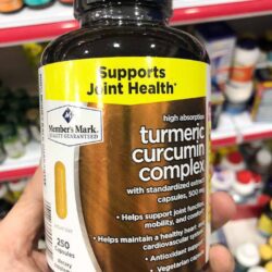 Viên uống nghệ Member's Mark Turmeric Curcumin Complex 500mg 250 viên 10 vien uong nghe members mark turmeric curcumin complex 500mg 250vien 2726