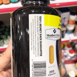 Viên uống nghệ Member's Mark Turmeric Curcumin Complex 500mg 250 viên 11 vien uong nghe members mark turmeric curcumin complex 500mg 250vien 2727