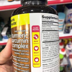 Viên uống nghệ Member's Mark Turmeric Curcumin Complex 500mg 250 viên 14 vien uong nghe members mark turmeric curcumin complex 500mg 250vien 2730