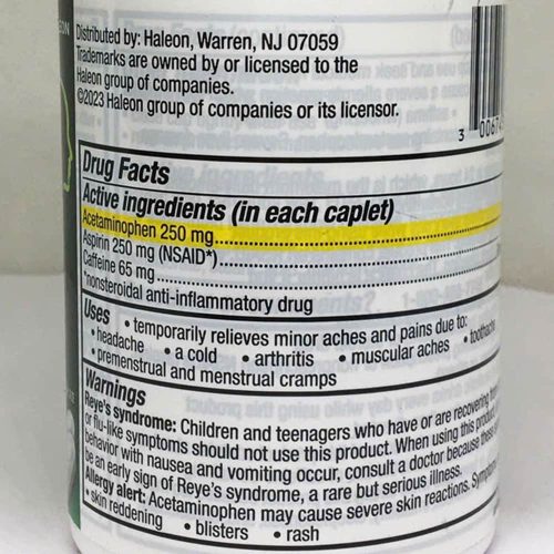 Viên uống giảm đau đầu Excedrin Extra Strength 300 viên 21 vien uong tri dau dau excedrin extra strength 300 vien 200824 kh