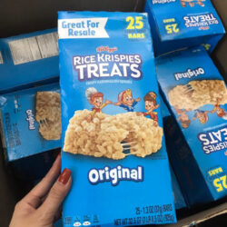 Banh gao Kelloggs Rice Krispies Treats 25 goi x 37g 925g1