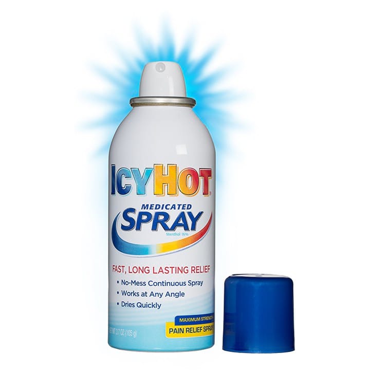 Bình xịt giảm đau Icy Hot Medicated Spray, Maximum Strength 105g