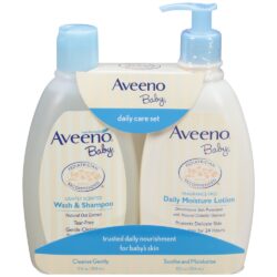 Bộ dầu gội và dưỡng cho bé Aveeno Baby Care Set Shampoo & Lotion 354ml 8 Bo dau goi va duong cho be Aveeno Baby Care Set Shampoo 354ml Lotion 354ml4