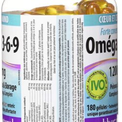 Dầu cá Webber Naturals High Potency Omega 3-6-9 1200mg 180 viên 8 Dau ca Webber Naturals High Potency Omega 3 6 9 180 vien 1