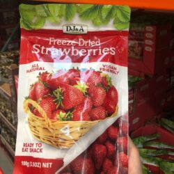 Dau dong lanh DJ A Freeze Dried Strawberries 100 g4