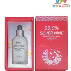 Dưỡng ẩm trắng da và làm dịu Angels Liquid 24K Silver Nine Premium Ampoule Pure Silver 100ml 1