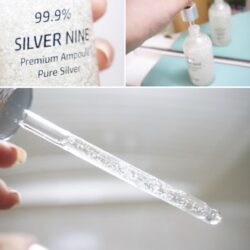 Dưỡng ẩm trắng da và làm dịu Angels Liquid 24K Silver Nine Premium Ampoule Pure Silver 100ml 10