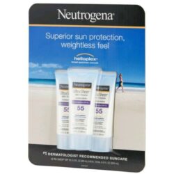 Kem chống nắng Neutrogena Ultra Sheer Dry Touch Sunscreen, SPF55 Bộ 88ml x3 7 Kem chong nang Neutrogena Ultra Sheer Dry Touch Sunscreen SPF 55 Bo 3 x 88ml3