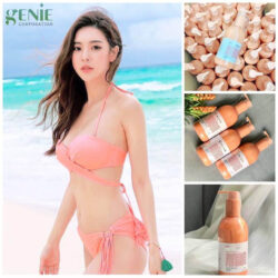 Kem ủ trắng toàn thân Genie Body Max White 300ml 5 Kem u trang toan than Genie Body Max White 300ml2