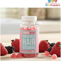 Keo Vitamin danh cho toc HAIRBURST Biotin Chewable Hair Vitamins 60 vien 2