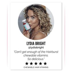 Keo Vitamin danh cho toc HAIRBURST Biotin Chewable Hair Vitamins 60 vien5