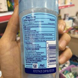 Lan khu mui SECRET Active Cool Clear Gel 73g3