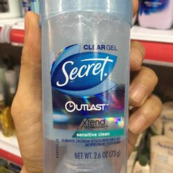Lăn khử mùi Secret Outlast Xtend Sensitive Clear Gel 73g 6 Lan khu mui SECRET Outlast Sensitive Clear Gel 73 G1