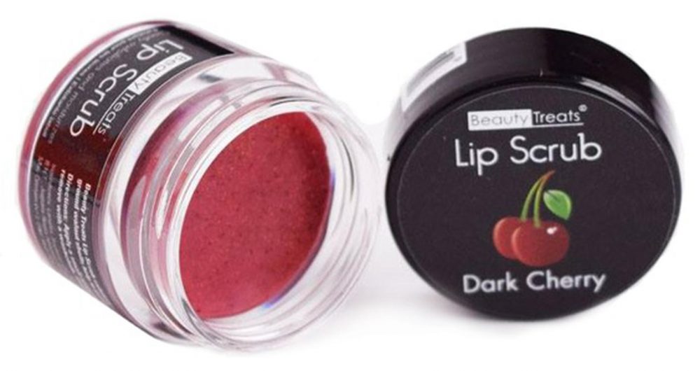 Tẩy tế bào chết cho môi Lip Scrub Beauty Treats Dark Cherry 10.5g