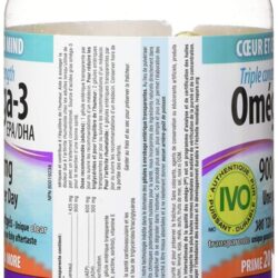 Dầu cá Webber Naturals Triple Strength Omega-3 900mg EPA/DHA 120 viên 9 Vien uong Webber Naturals Triple Strength Omega 3 900mg 120 vien 1