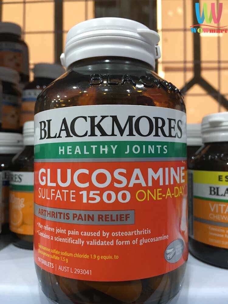 Viên uống bổ khớp Blackmores Glucosamine Sulfate 1500 One-A-Day 90 viên