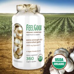 Viên uống tỏi hữu cơ Feel Good USDA Organic Garlic 1000 mg 360 viên 8 Vien uong toi huu co Feel Good USDA Organic Garlic 1 000 mg 360 vien 1