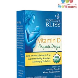 Vitamin D dành cho trẻ sơ sinh Mommy's Bliss Organic Drops 3.24ml 5 Vitamin D danh cho tre so sinh Mommys Bliss Organic Drops 3 24ml 1