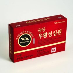An cung ngưu hoàng hoàn Kwangdong 10 viên (Hàng nội địa) 7 an cung nguu hoang hop to ken kwangdong 375g x 10 vien 150825 ka